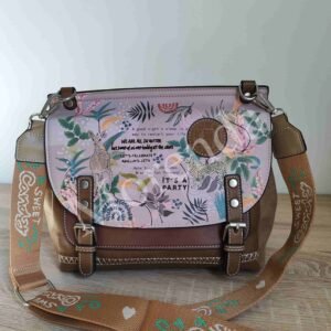 Bolso bandolera marron