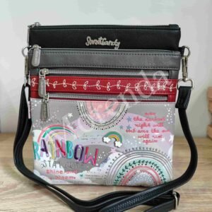 Bandolera Rainbow negra