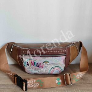 Riñonera Rainbow marron