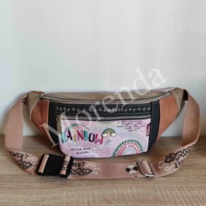 Riñonera Rainbow rosa