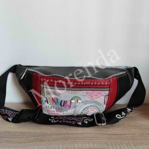 Riñonera Rainbow negra