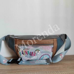 Riñonera Rainbow azul