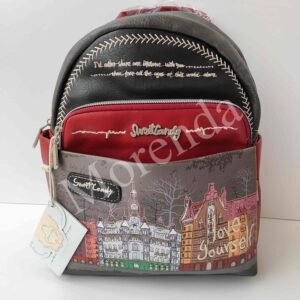 Mochila ciudad negra