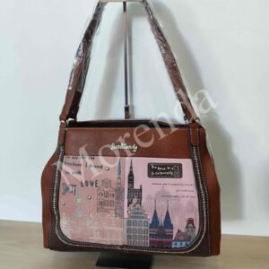 Bolso shopper rosa
