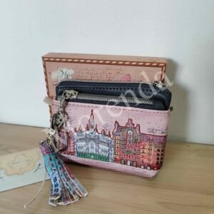 Monedero ciudad rosa