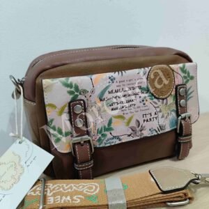 Bandolera pequeña marron