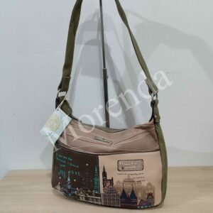 Bandolera grande verde