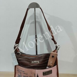 Bandolera grande rosa