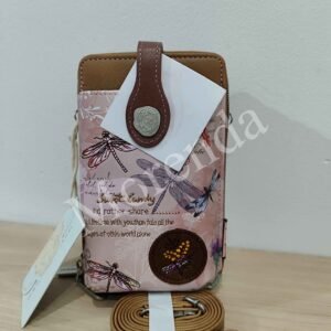 Portamovil libelulas marron