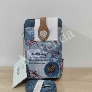 Portamovil libelulas azul