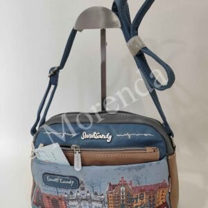 Bandolera pequeña azul