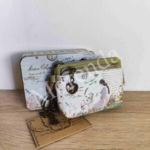 Monedero simple verde