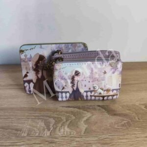 Monedero simple lila