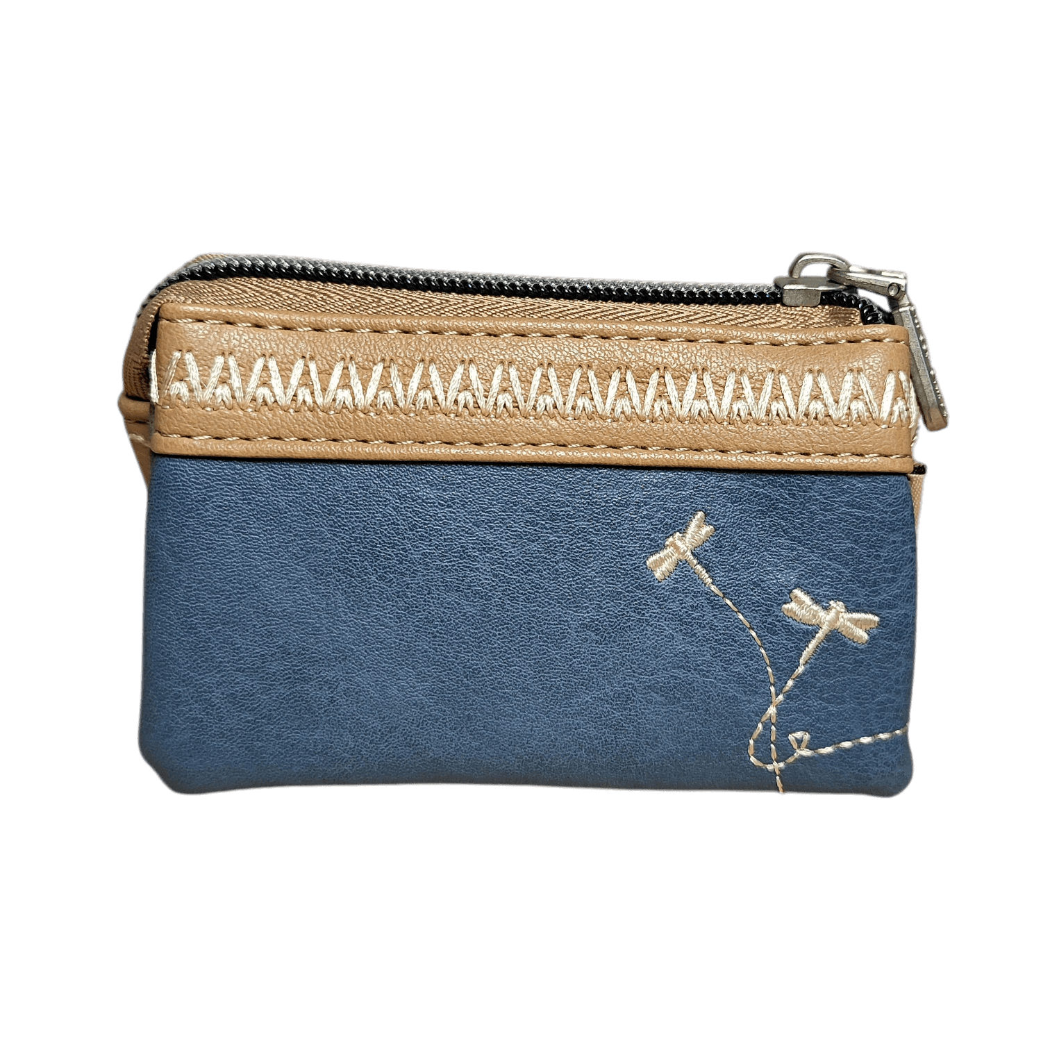 Monedero triple azul Dragonfly - Imagen 2